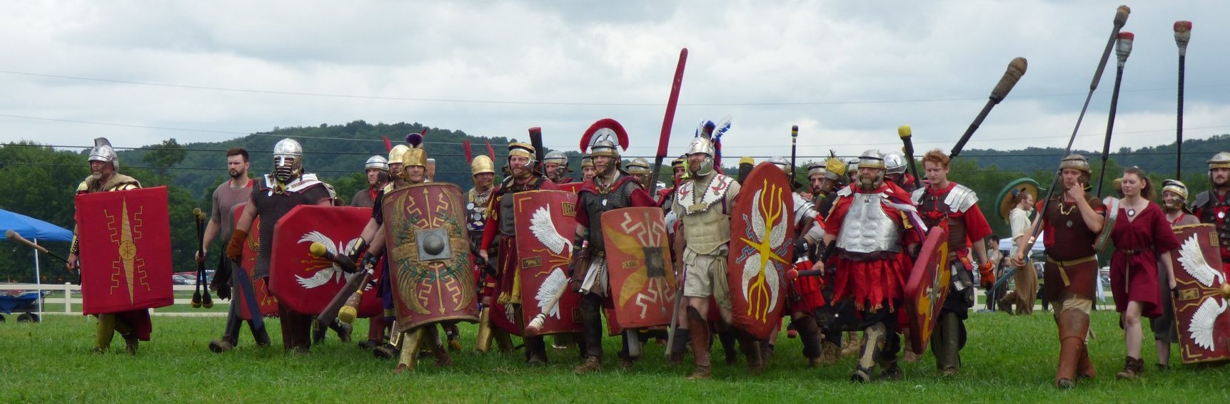 Legions on the march