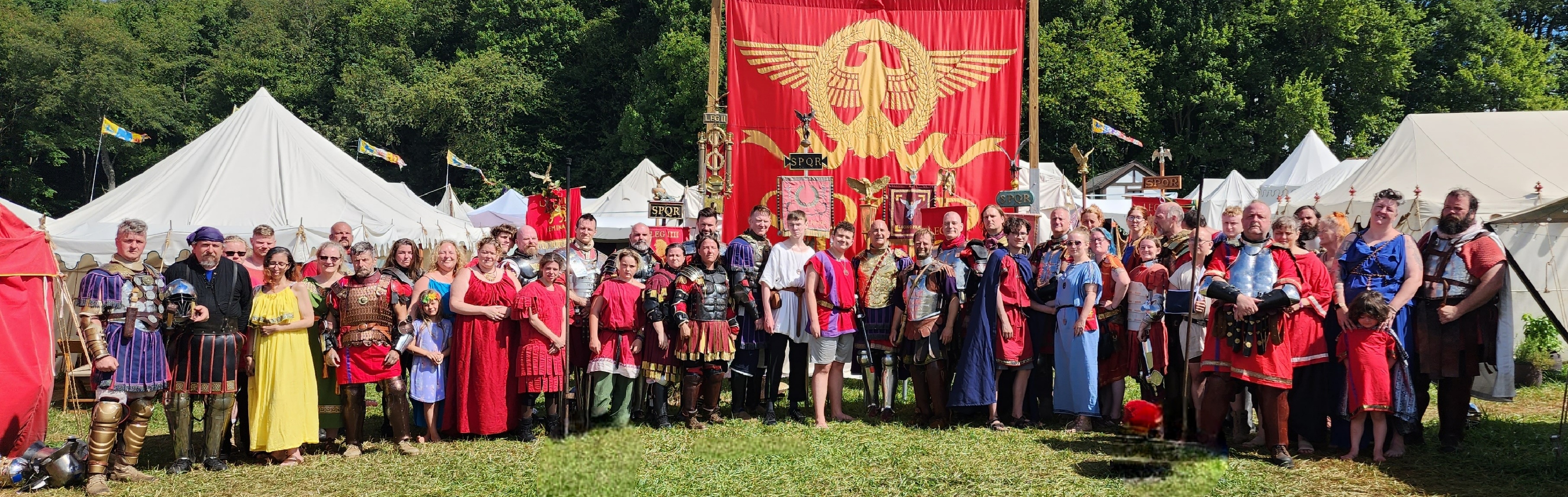 Rome at Pennsic — group photo